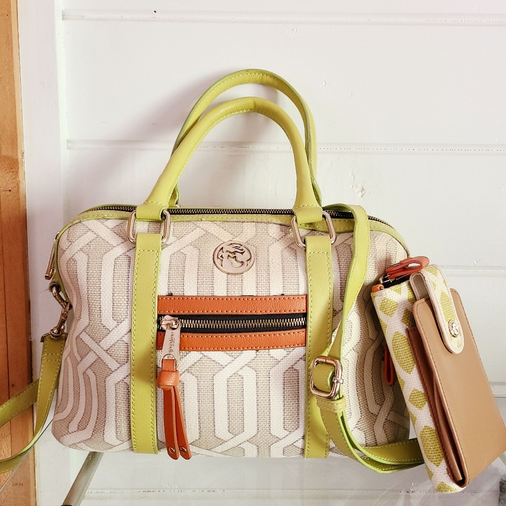 Spartina 449 Crossbody Purse + Wallet Bundle